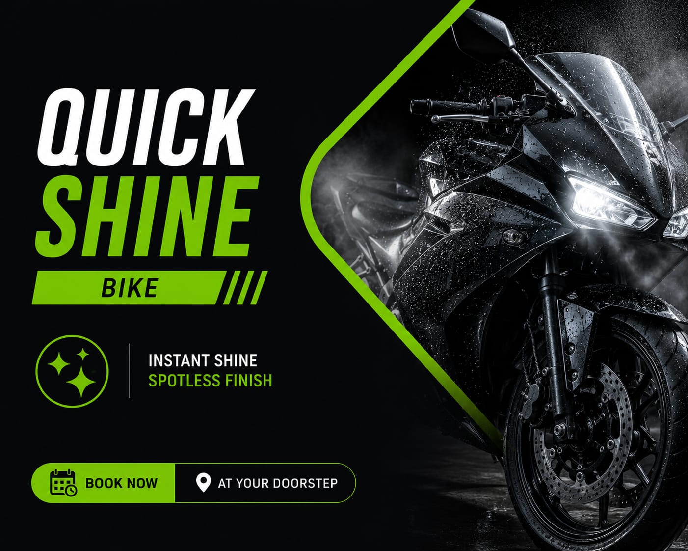 Bike Power Shine after