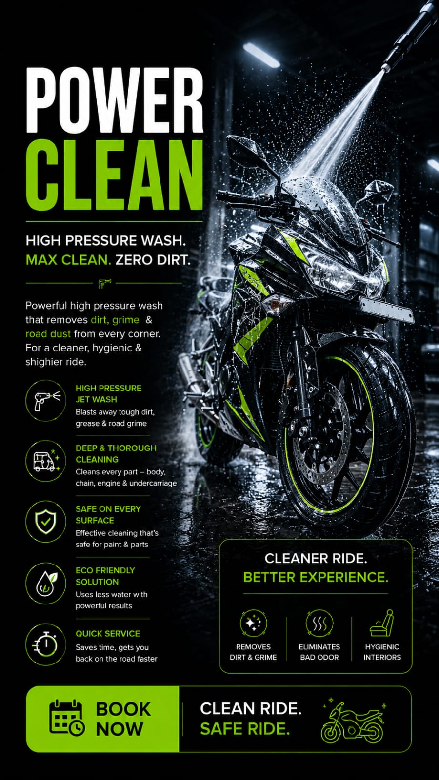 Bike Power Shine before